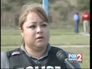 Police officers train for spillover violence from Mexico
