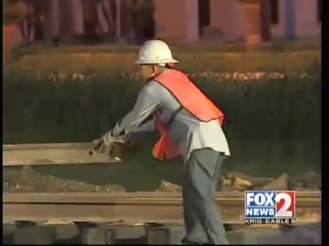 Train Track Clean Up