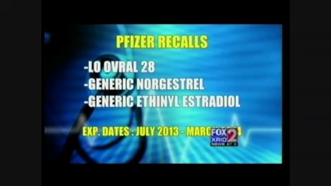 Health Matters: Birth Control Pill Recalls