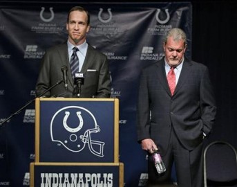 Jim Irsay, Peyton Manning