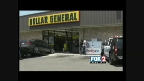 Car Crashed Into Dollar General Store