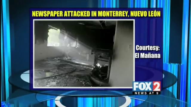 Mexican “El Norte” Newspaper Attacked for 3rd Time