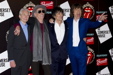 Charlie Watts, Keith Richards, Ronnie Wood, Mick Jagger