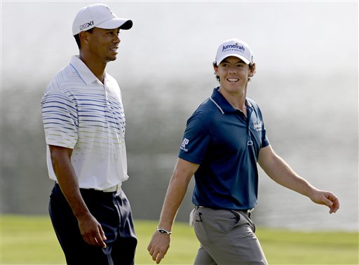 Tiger Woods, Rory McIlroy