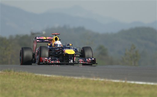 Korea F1 GP Auto Racing