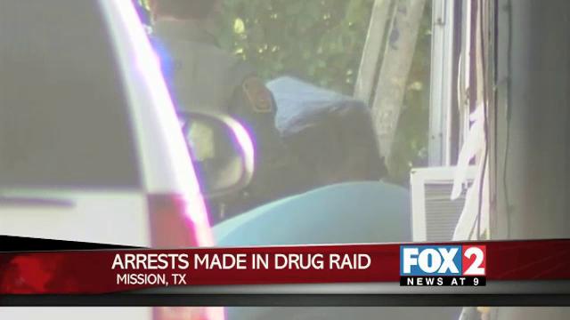 Arrests in Mission Drug Raid