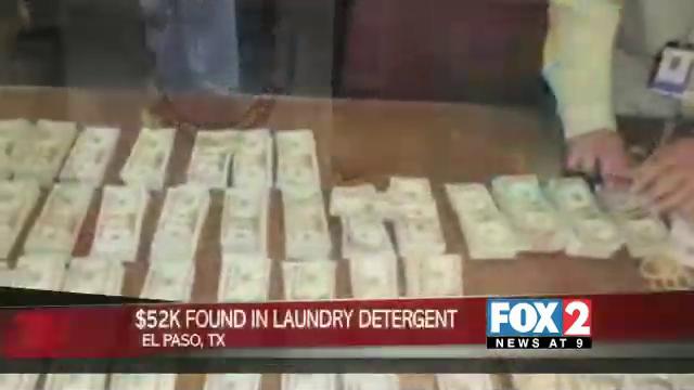 $52k found in Laundry Detergent