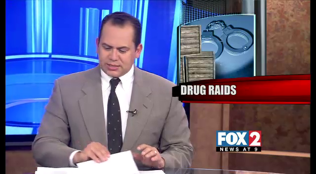 Drug Raids Across Cameron County