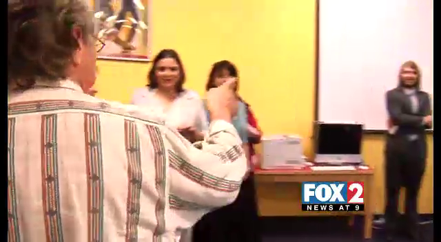 Edward James Olmos Visits Local Students