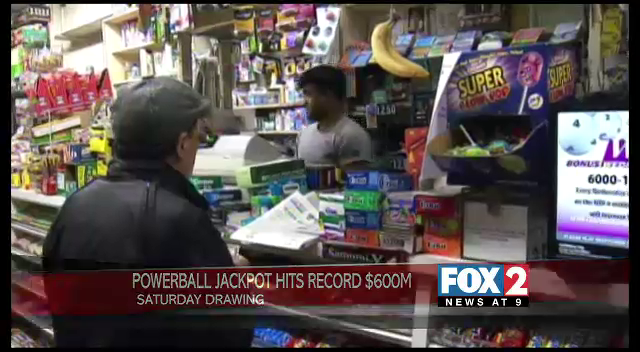 Powerball Jackpot Hits Record $600M