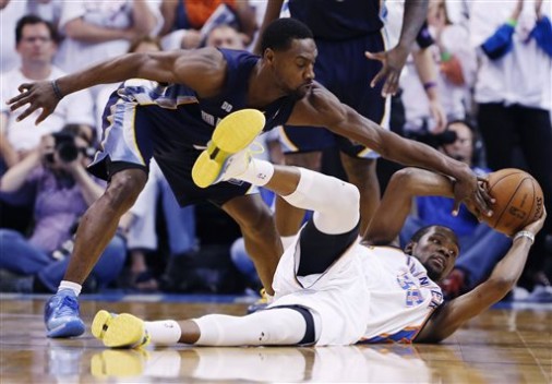 Kevin Durant, Tony Allen