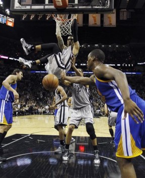 Danny Green, Andrew Bogut, Harrison Barnes