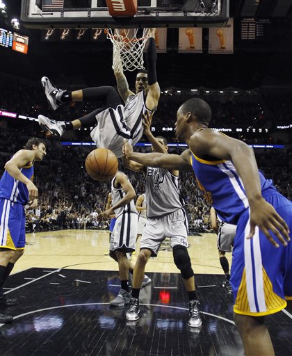 Danny Green, Andrew Bogut, Harrison Barnes