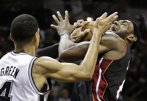 Danny Green, LeBron James