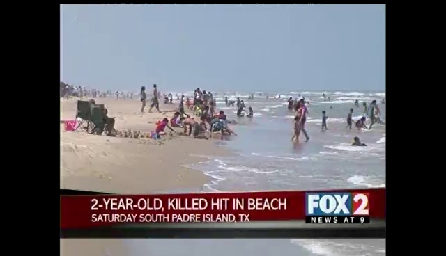 2-Year-Old Hit, Killed On Beach