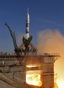 Olympic torch blasts into space for 1st spacewalk item-thumbnail