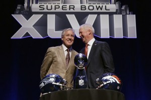 Pete Carroll and John Fox enjoying Super Bowl moment item-thumbnail