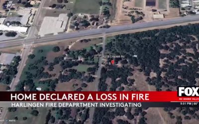 Harlingen Home Destroyed by Fire, No Injuries Reported
