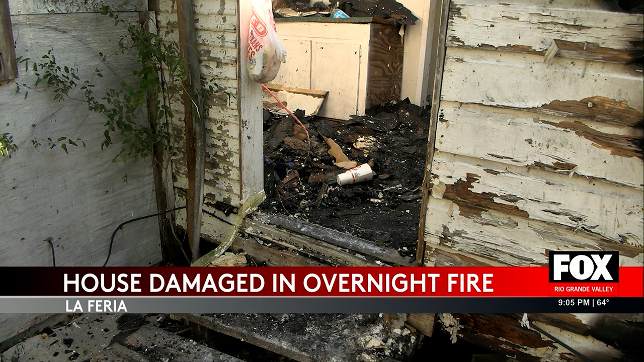 La Feria Homeowner Devastated After Fire Destroys 85% of His Home