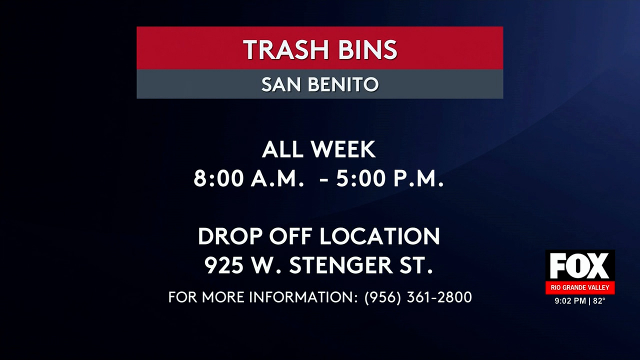 San Benito Offers Free Cleanup Services for Residents Affected by Flooding