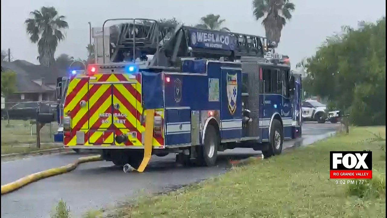 Structure Fire in Weslaco Under Investigation; No Injuries Reported