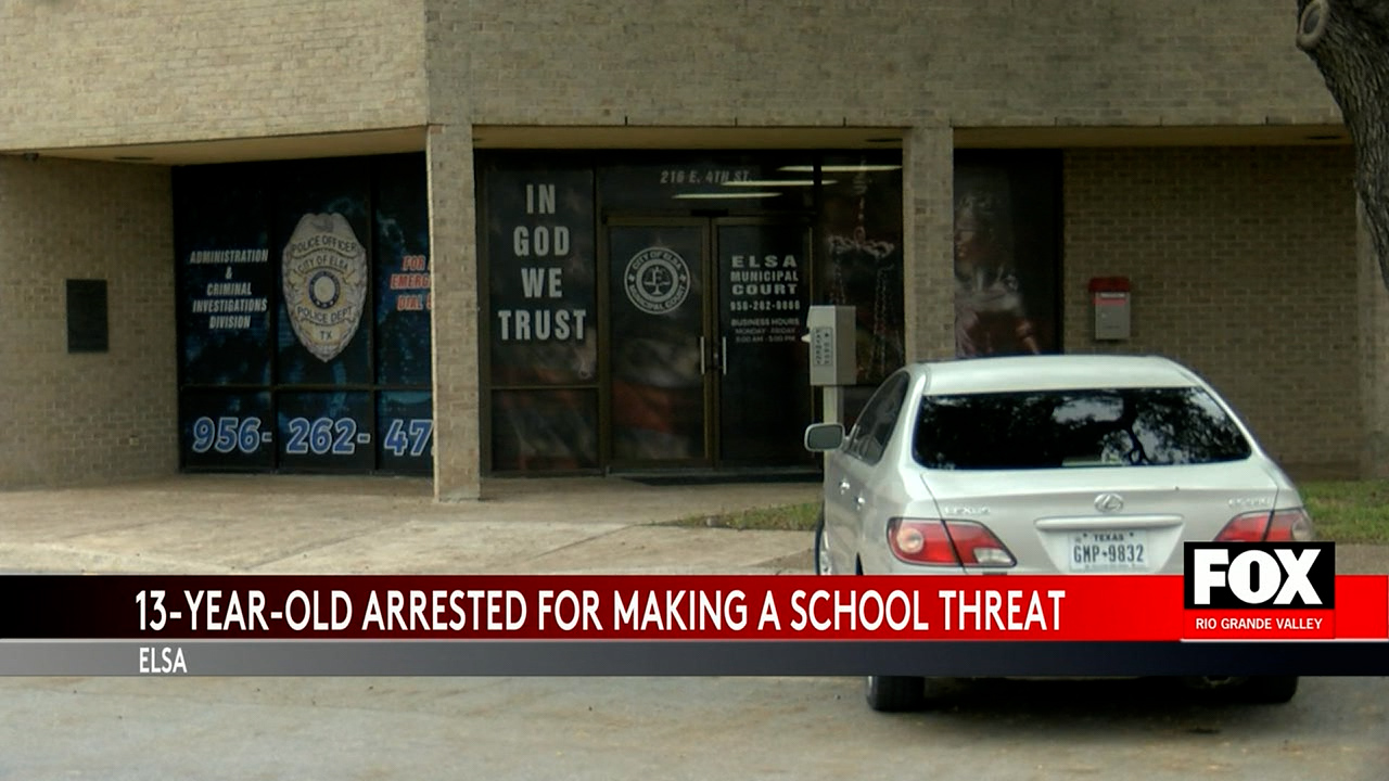 13-Year-Old Arrested in Elsa for School Shooting Threat