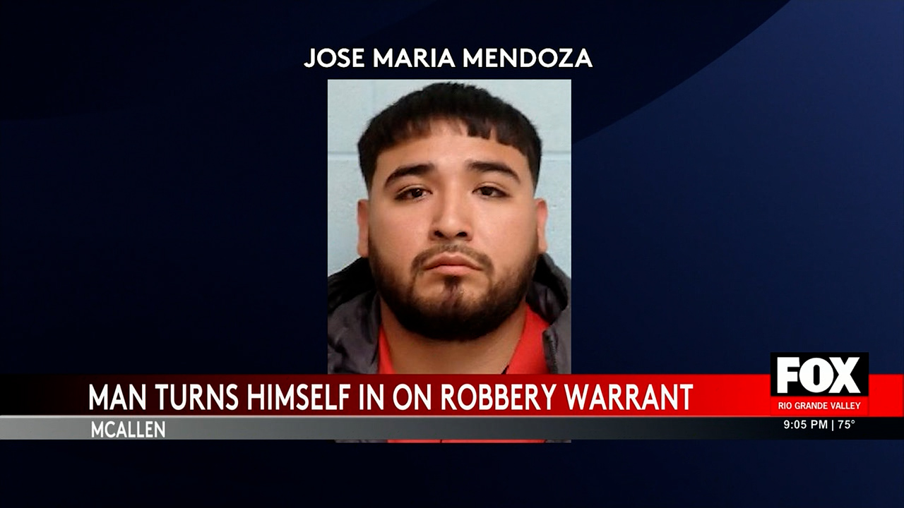 Armed Robbery Suspect Turns Himself In To McAllen Police - Fox Rio ...