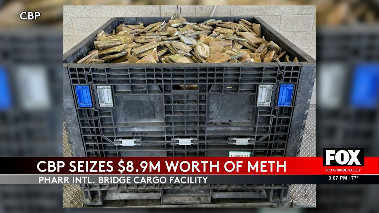 CBP Seizes $8.9 Million in Meth Hidden in Charcoal Shipment at Pharr ...