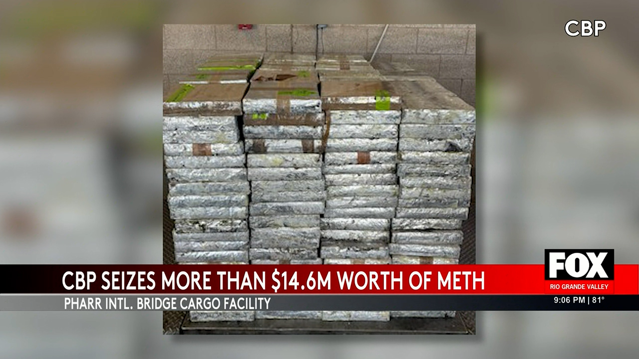 $14.6 Million Worth of Cocaine Seized at Pharr International Bridge ...