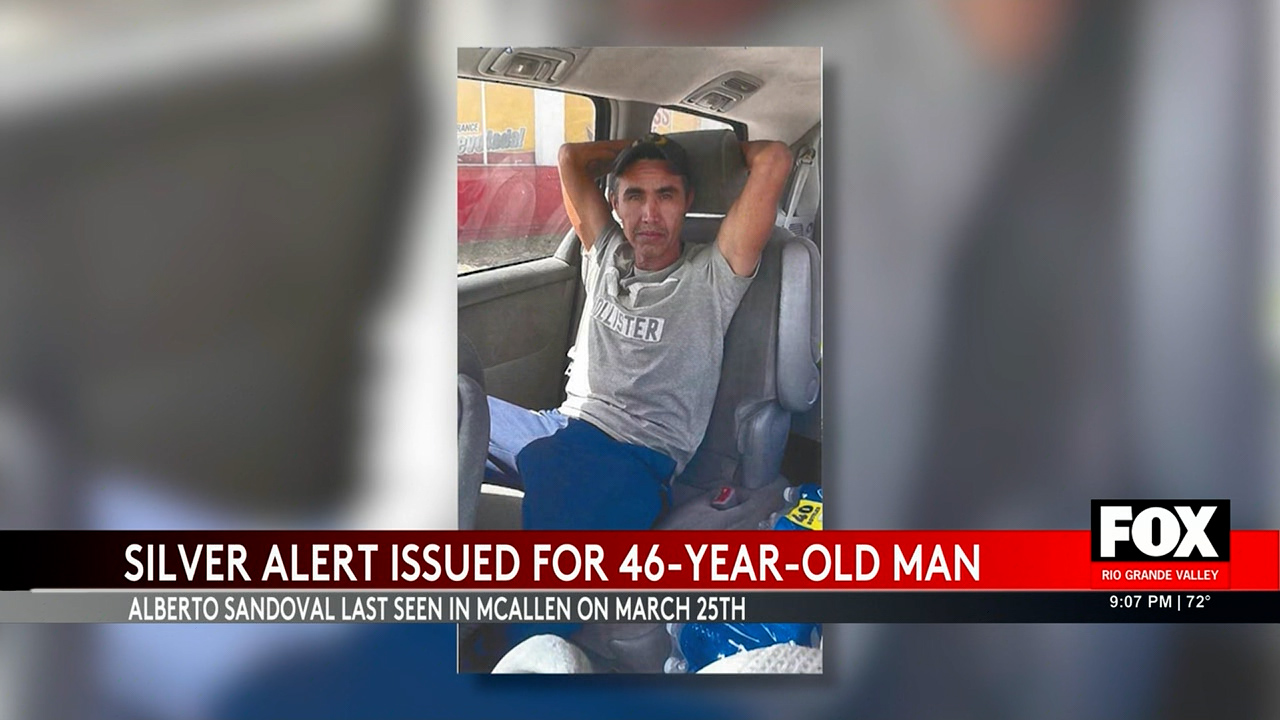 Silver Alert Issued For Missing McAllen Man With Mental Health ...
