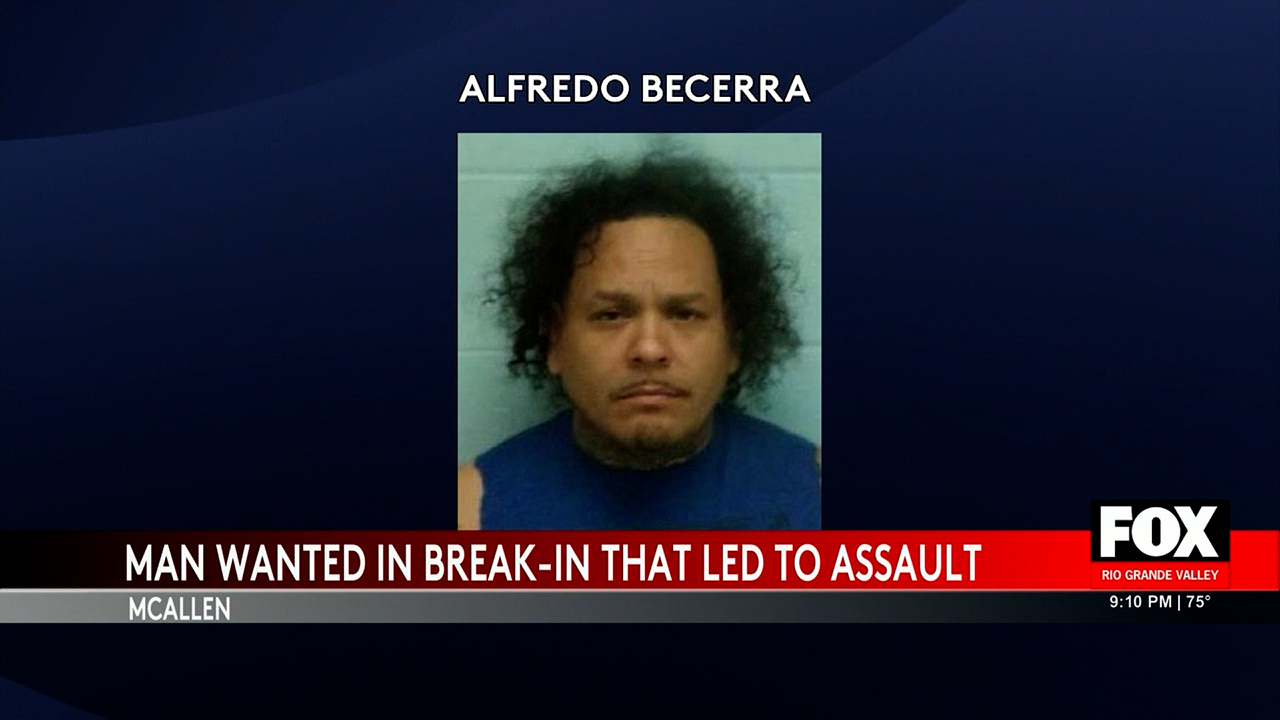 McAllen Police Searching for Domestic Violence Suspect Alfredo Becerra