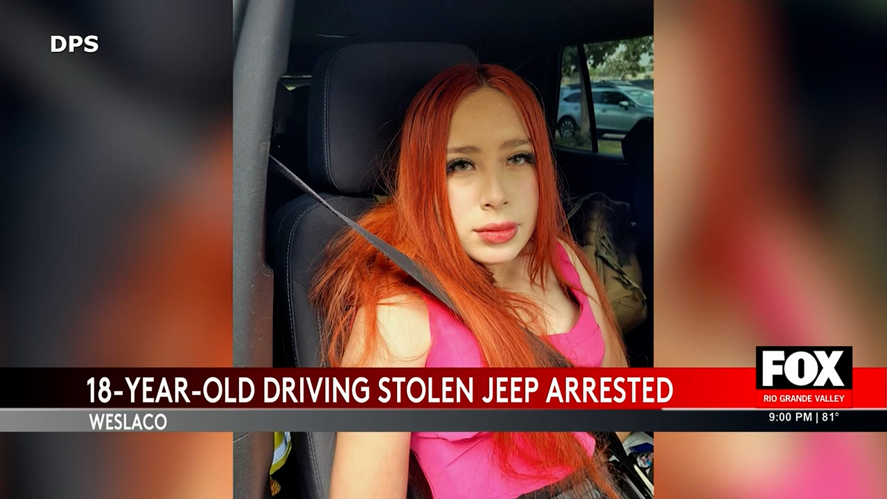 High-Speed Chase: 18-Year-Old Woman Arrested in Stolen Jeep Drama