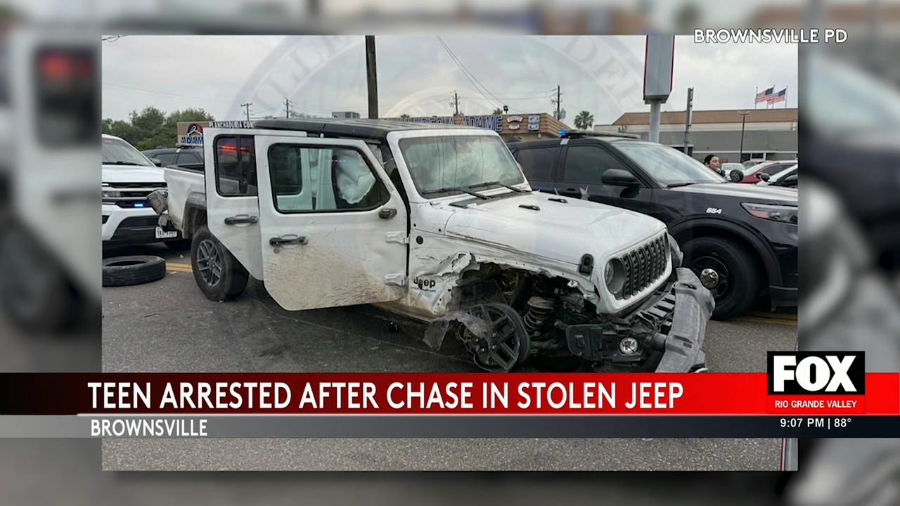 Shocking Teen Chase: Stolen Jeep Crash Ends High-Speed Drama in Brownsville