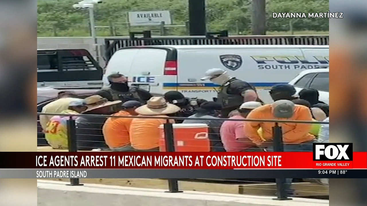 Immigration Raid Shocks South Padre Island: 11 Detained in Construction Site Sting