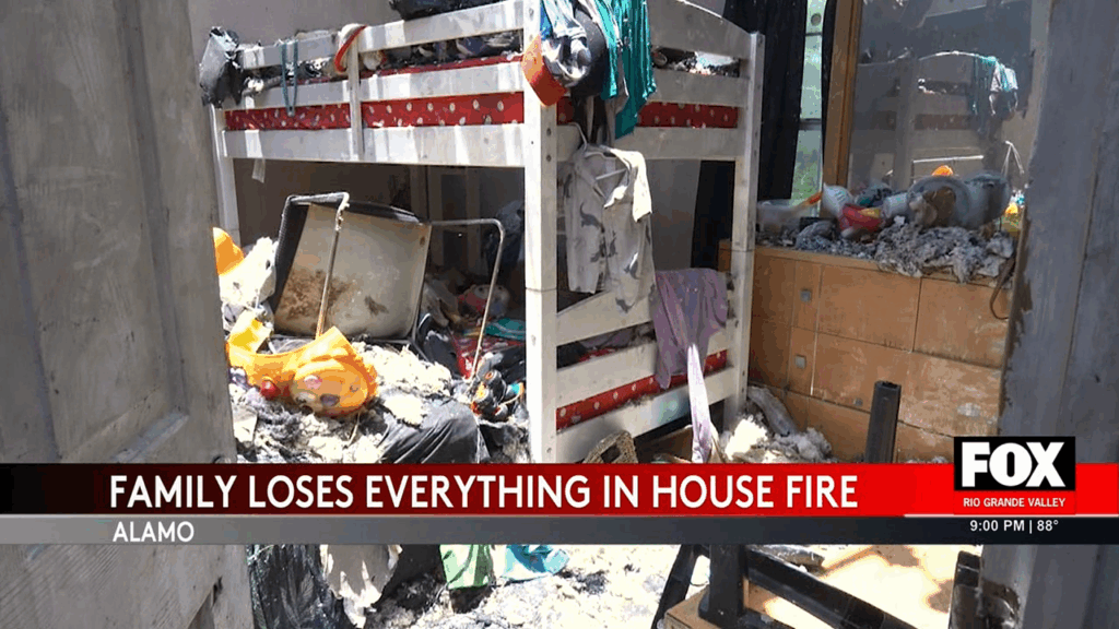 Fire Destroys Alamo Family Home: Community Urged to Assist - Fire Destroys,family assistance,alamo fire,community support,donations,hidalgo county Fire Destroys Alamo Family Home: Community Urged to Assist