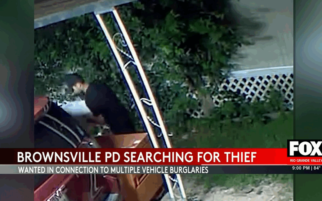 Brownsville Police Seek Community’s Help in Identifying Suspect in Vehicle Burglaries
