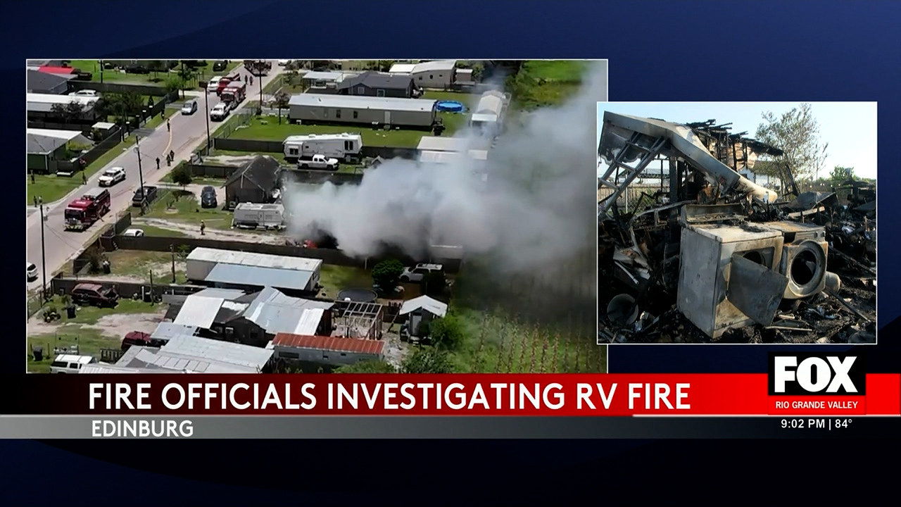 RV Fire Tragedy: Two Dogs Perish In Edinburg Blaze, Investigation ...