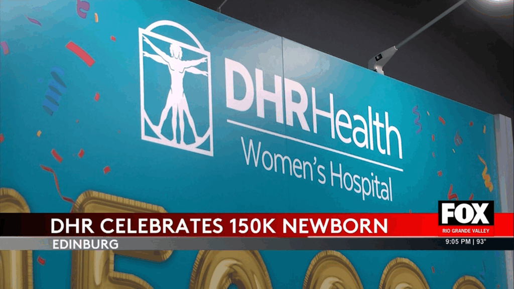 DHR Health Women's Hospital Celebrates 150,000th Delivery