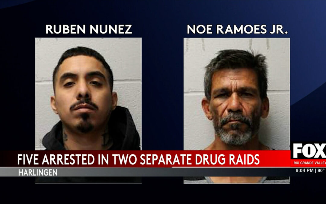 Harlingen PD Drug Bust Yields Arrests and Seizures