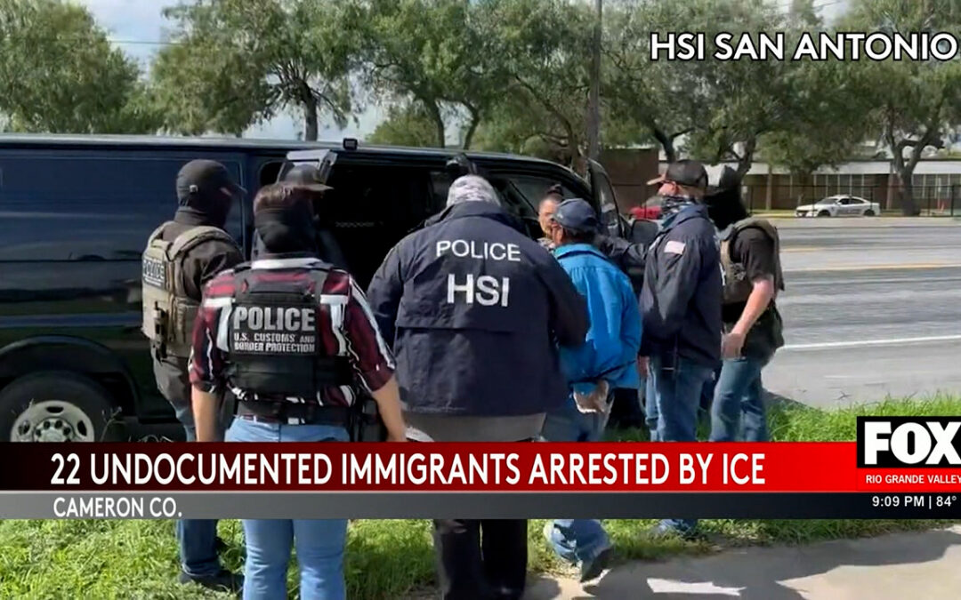 ICE Crackdown: 22 Undocumented Immigrants Arrested in South Texas Sweep