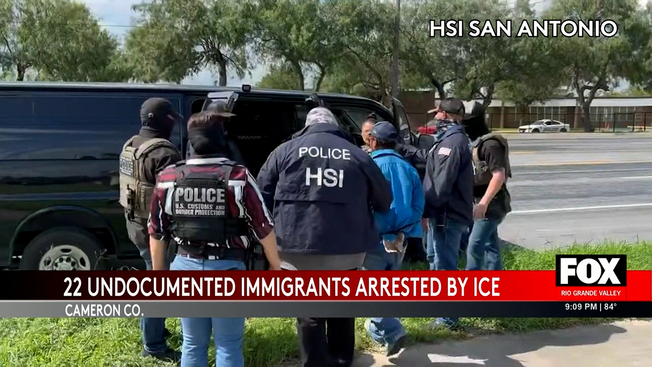 ICE Crackdown: 22 Undocumented Immigrants Arrested in South Texas Sweep ...