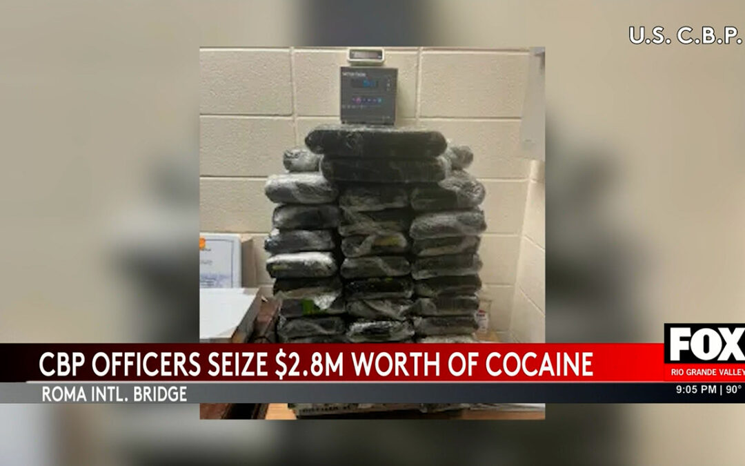 Cocaine Worth $2.8 Million Seized at Roma International Bridge