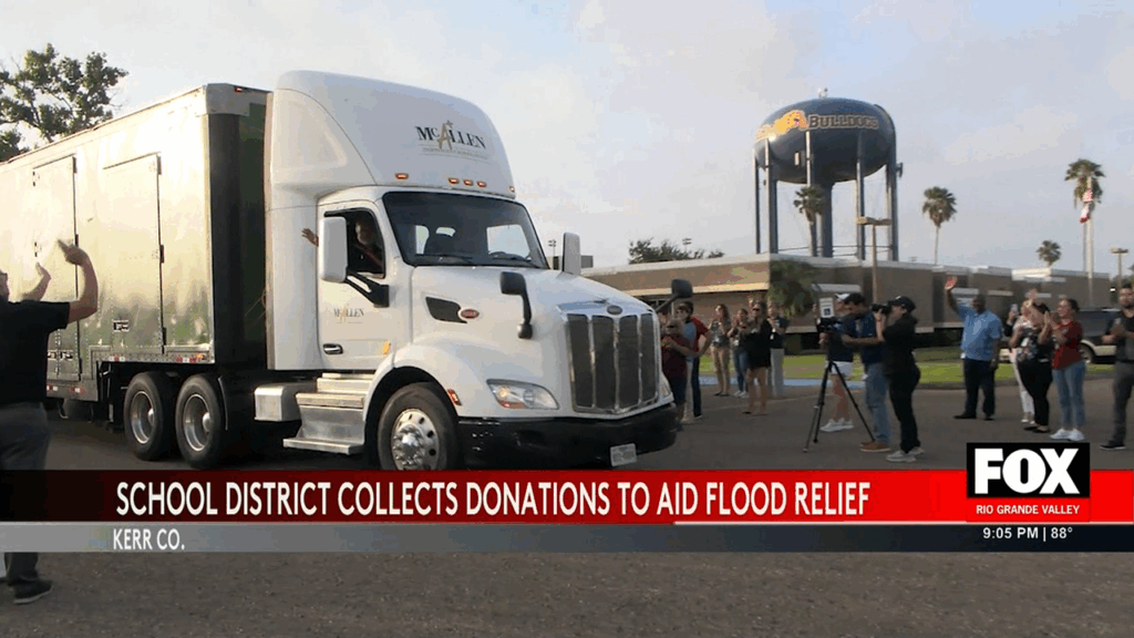 Relief Efforts Intensify: McAllen ISD Leads Donation Drive for Kerr County Flood Victims