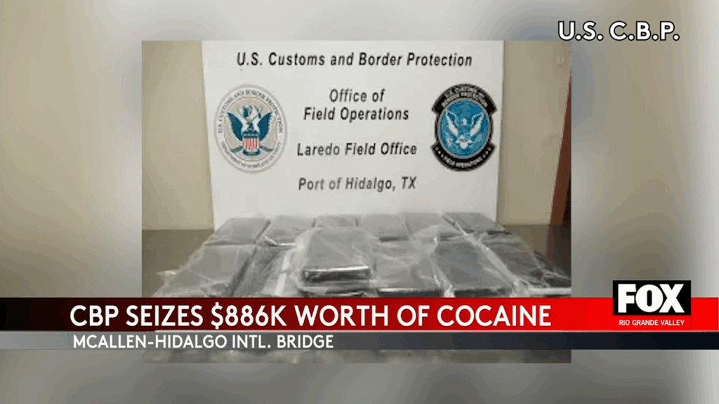 Cocaine Seizure at McAllen International Bridge: Over $886,000 in Drugs Confiscated - cocaine seizure, mcallen international bridge, cbp, drug trafficking, homeland security Cocaine Seizure at McAllen International Bridge: Over $886,000 in Drugs Confiscated