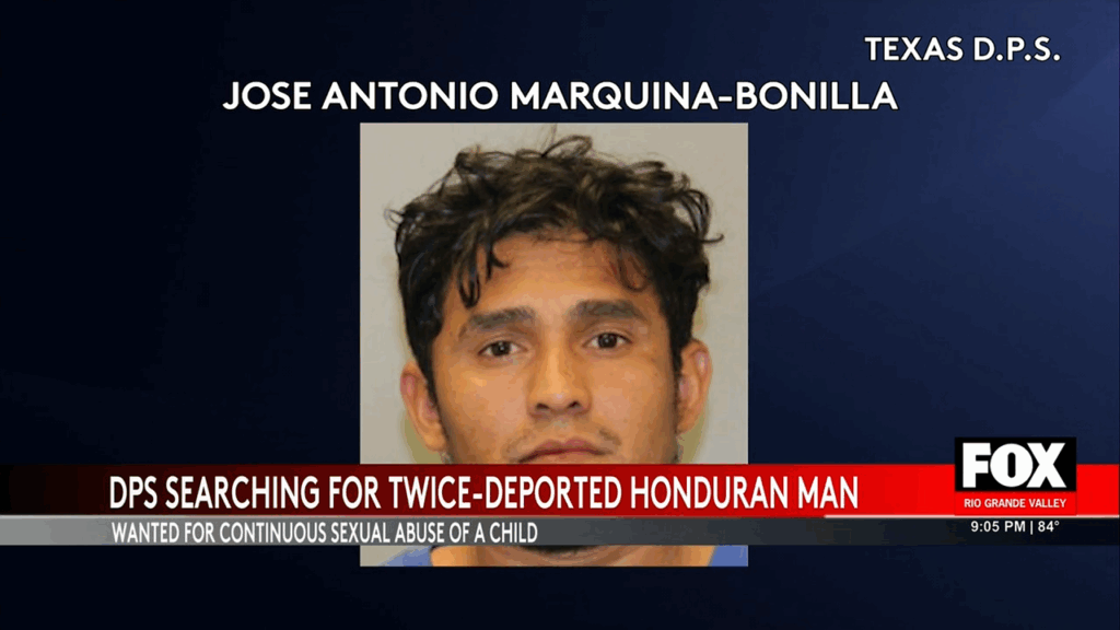 Most Wanted: Jose Antonio Marquina Bonilla Sought for Child Abuse
