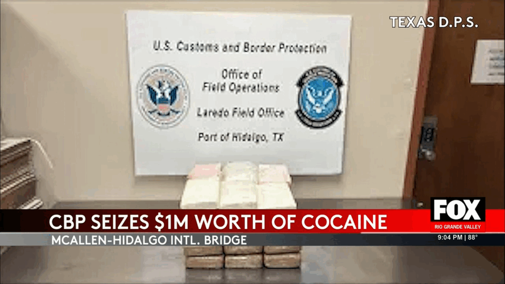 $1 Million Cocaine Bust at McAllen Hidalgo International Bridge - cocaine bust, mcallen, cbp, drug smuggling, hsi investigation $1 Million Cocaine Bust at McAllen Hidalgo International Bridge