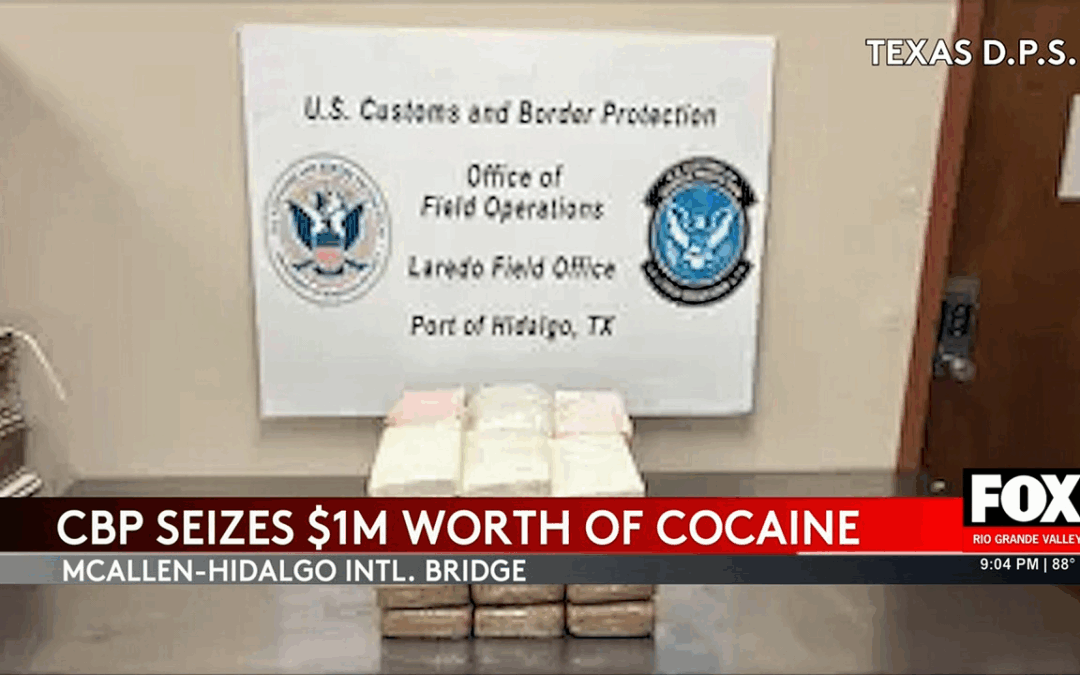 $1 Million Cocaine Bust at McAllen Hidalgo International Bridge