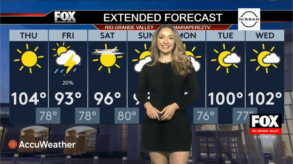 July 24, 2025 South Texas Weather Update: McAllen and Surrounding Areas Brace for Heat and Potential Storms - south texas weather, mcallen forecast, hidalgo county heat, tropical disturbance, south padre island beach conditions South Texas Weather Update: McAllen and Surrounding Areas Brace for Heat and Potential Storms