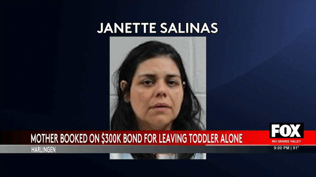 Child Abandonment Case in Harlingen: Mother Charged - harlingen, child abandonment, janet salinas, texas news, toddler safety Child Abandonment Case in Harlingen: Mother Charged