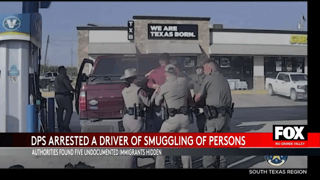 Human Smuggling Arrest in Dimmit County: Laredo Man Detained by Texas DPS